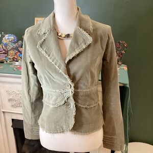 Ashley By 26 International Olive Green Jacket